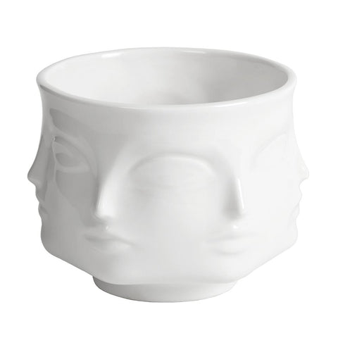 White Ceramic Bowl By JONATHAN ADLER
