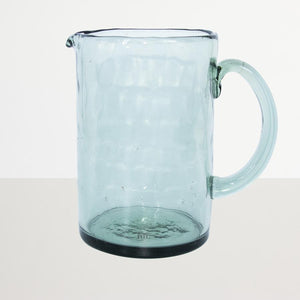 Water Jug Recycled Glass Blue
