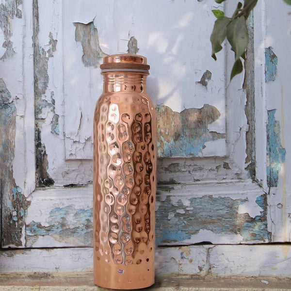 Copper Recycled Water Bottle