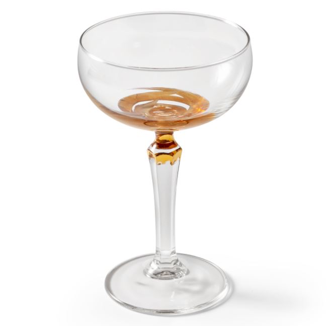 Champagne Coupe Gold tweedelige set