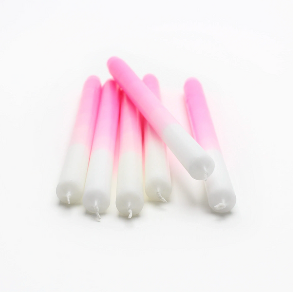 Gradient Candle Pink 1 piece