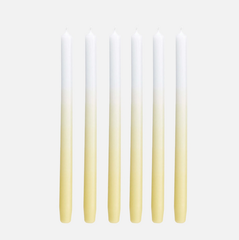 Gradient Candle Yellow 1 piece