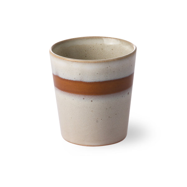 Ceramic 70's Mug Snow
