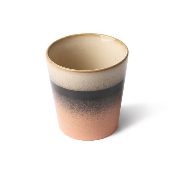 Ceramic 70's Coffee Mug TORNADO