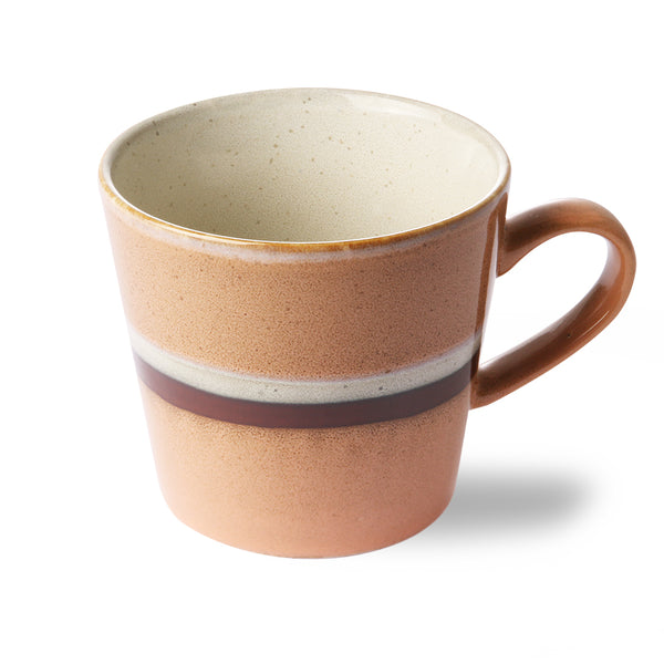Ceramic 70's Cappuccino Mug Stream