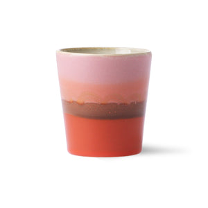 Ceramic 70's Coffee Mug MARS