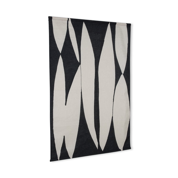 Abstract Wall Chart Black/White
