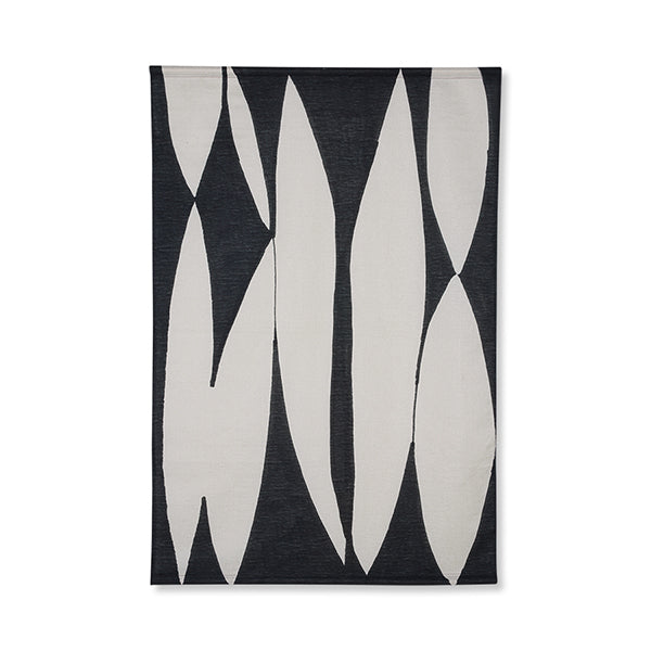 Abstract Wall Chart Black/White