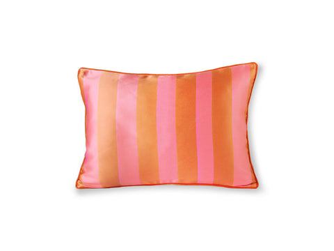 Double-Sided Satin & Velvet Cushion Two Colourways