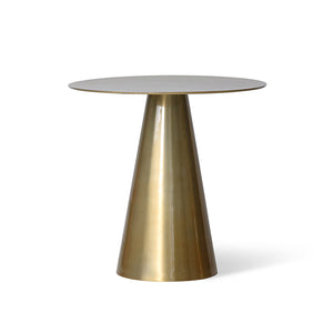 Brass side table Gold